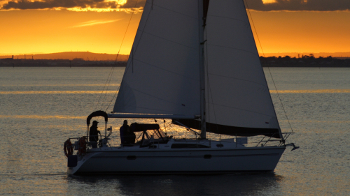 Evening Yacht Cruise with Dinner by Victorian Yacht Charters