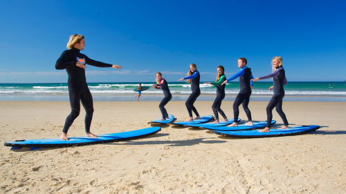 Torquay Beach Surfing Lesson by Go Ride a Wave