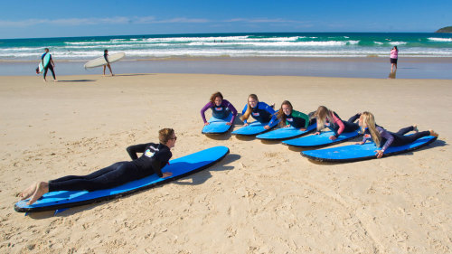 Professional Surfing Lesson by Go Ride a Wave