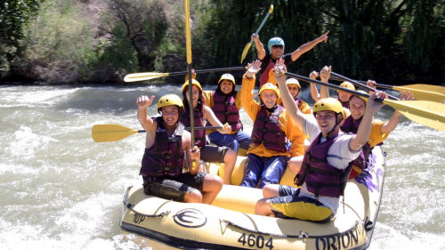 River Rafting on the Mendoza Rapids