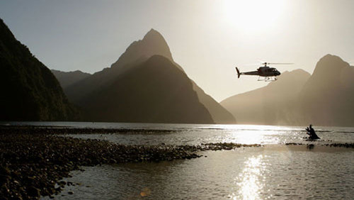 Milford Sound Flight & Glacier Landing by Glacier Southern Lakes Helicopters