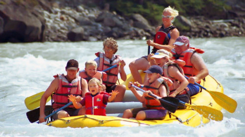 7-Mile Athabasca River Rafting Trip