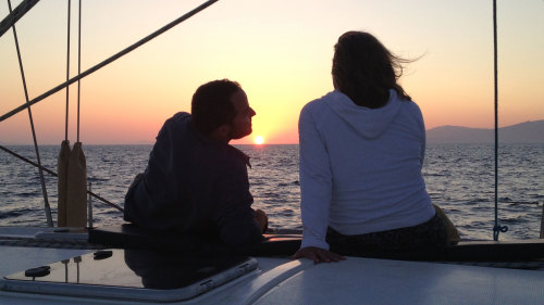 Private Sunset Cruise to Rhenia