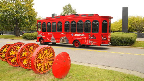 Hop-On Hop-Off Trolley City Tour