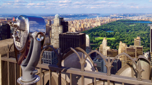 Top of the Rock Observation Deck at Rockefeller Center