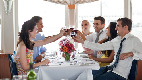 Hudson River Cruise on World Yacht with Sunday Brunch