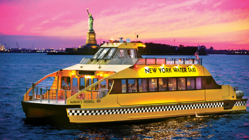 Statue By Night New York Water Taxi Cruise from South Street Seaport