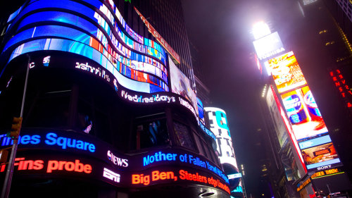 Times Square at Night Photography Lesson by New York City Photo Safari