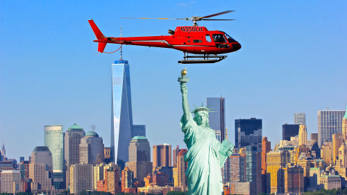 Helicopter Tour of Landmarks by Liberty Helicopters