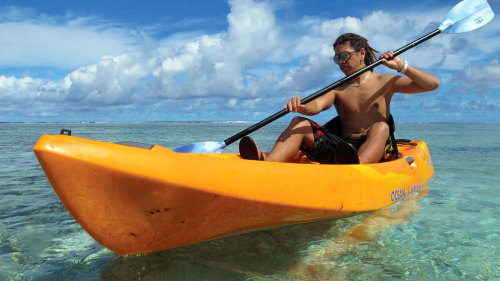 Kayak, Snorkel, & Spa Adventure by Marianas Trekking
