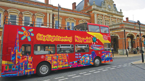 Hop-On Hop-Off Bus Tour by City Sightseeing