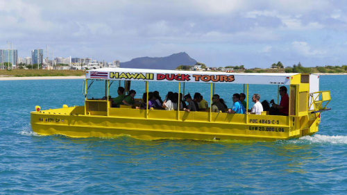 USS Missouri & Honolulu City Duck Tour