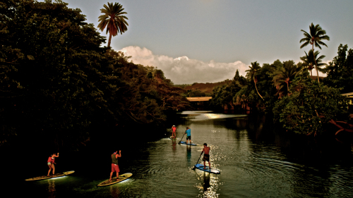 Haleiwa Sunset Stand-Up Paddling Adventure