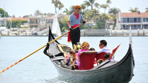 Delectable Dessert Newport Harbor Canal Cruise by Gondola Adventures