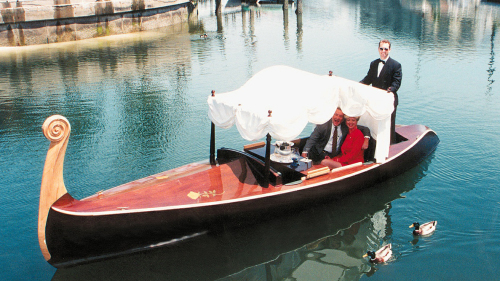 Newport Harbor Canal Cruise with Appetizers by Gondola Adventures