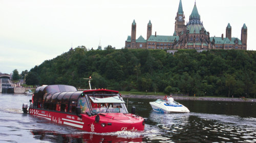 Amphibious Vehicle Water & Land City Tour