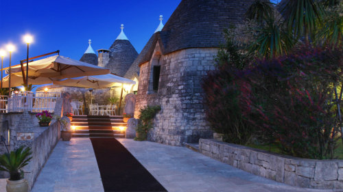 Romantic Getaway to Alberobello with Massage & Dinner