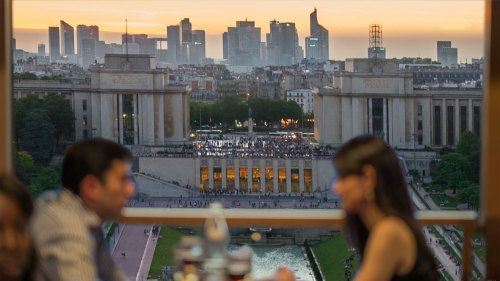 Dinner at the 58 Tour Eiffel Restaurant