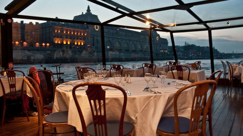 Early Evening Dinner Cruise on the River Seine by La Marina de Paris