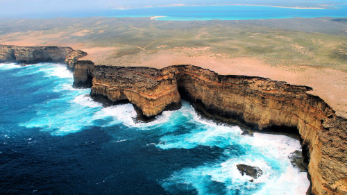 Steep Point & Zuytdorp Cliffs Flight by Shark Bay Air Charter