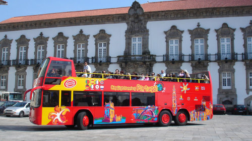 Hop-On Hop-Off Bus Tour by City Sightseeing