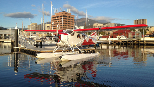 Hobart City Scenic Seaplane Flight by Tasmanian Air Adventures