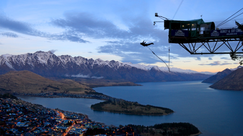 The Ledge Bungee Jump by AJ Hackett Bungy Queenstown