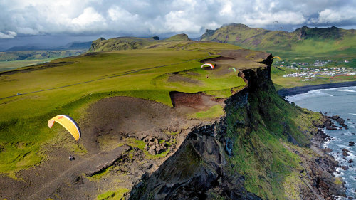 Paragliding Over The South Coast & Behind-A-Waterfall Trek