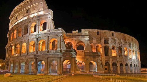 Colosseum Underground & Arena by Night by Gray Line Rome