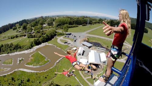 Bungee Jumping at Agroventures