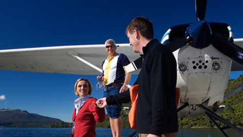 Mount Tarawera & Orakei Korako Floatplane by Volcanic Air Safaris