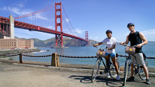 Golden Gate Bridge to Sausalito Guided Bike Tour by Bay City Bike