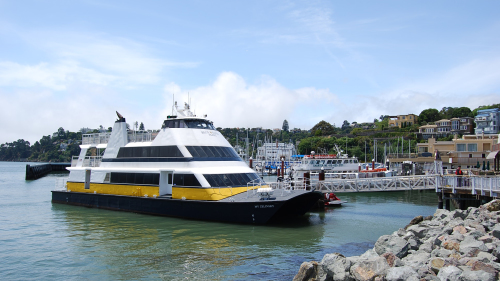 Shared Ferry: San Francisco to Tiburon by Blue & Gold Fleet