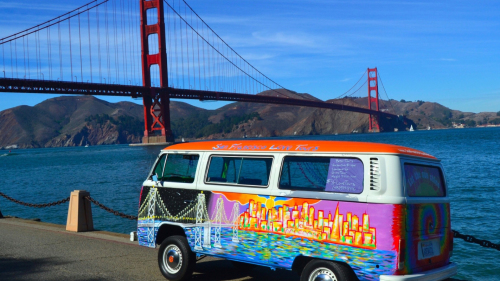 Private Volkswagen Bus City Tour by San Francisco Love Tours