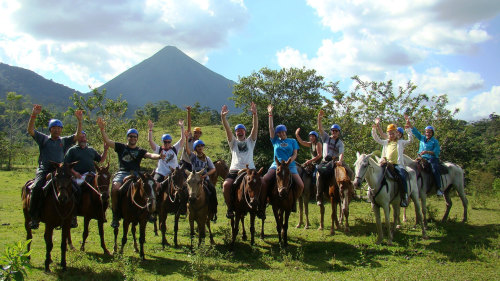 Horseback Rainforest Ride to the La Fortuna Waterfall