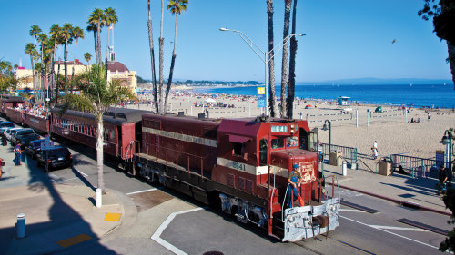 Santa Cruz Beach Train Adventure by Roaring Camp Railroads