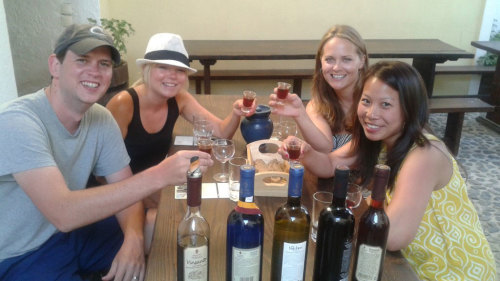 Small-Group Wine Tour & Aegean Cruise Day Trip