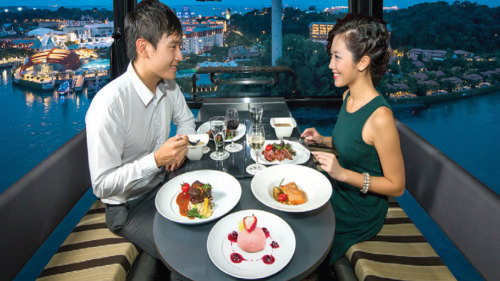 Cable Car Sky Dining by Tour East Singapore