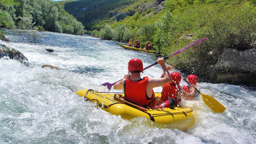White-Water Rafting Experience on the Cetina River by Gray Line Croatia