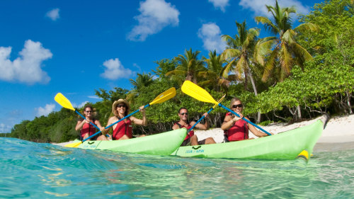 St John Kayaking, Hiking & Snorkeling Tour