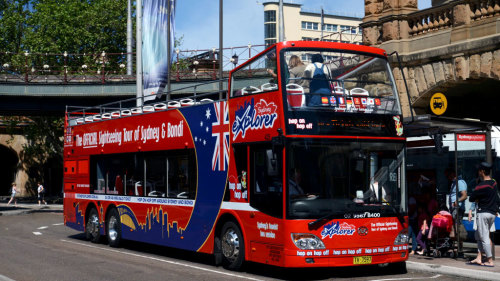 Hop-On Hop-Off Bus Tour by City Sightseeing