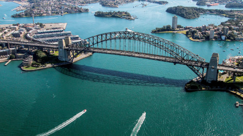 Private Helicopter Flight over Sydney Harbour