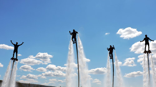 Jetpack & Flyboard Combo Adventure