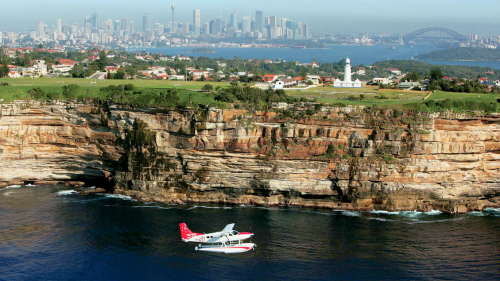 Seaplane Flight & Lunch at Cottage Point Inn by Sydney Seaplanes