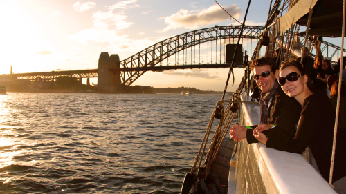 Tall Ship Twilight Dinner Cruise by Sydney Harbour Tall Ships