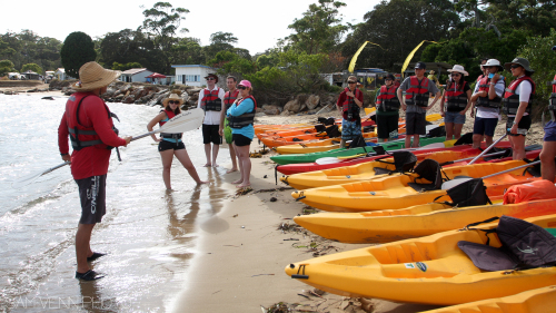 Bundeena Kayak Lesson by Bundeena Kayaks