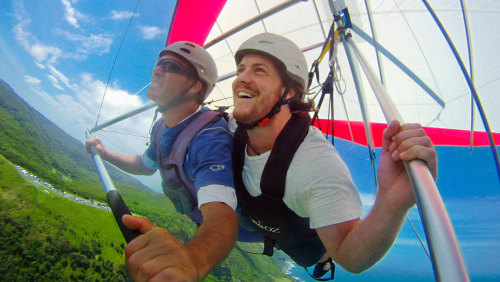 Stanwell Park Tandem Hang Gliding by HangglideOz