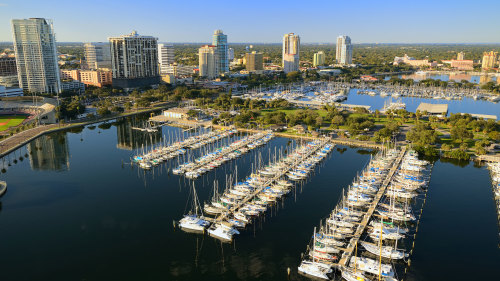 Downtown & Little Manatee River Helicopter Tour