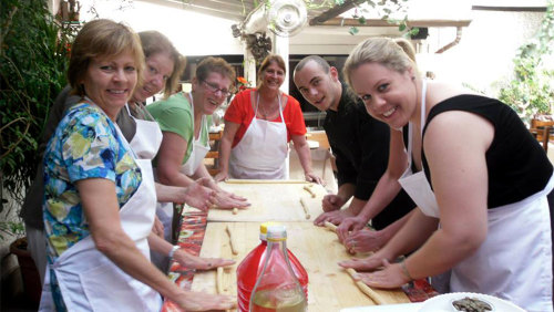 Half-Day Sicilian Cooking Class with Lunch & Wine