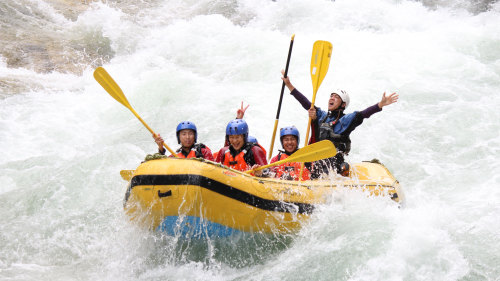 Whitewater Rafting on the Tone River by Canyons Ltd